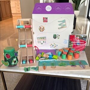 LOVEVERY “The Adventurer” play kit. Ages 16, 17 & 18 months.